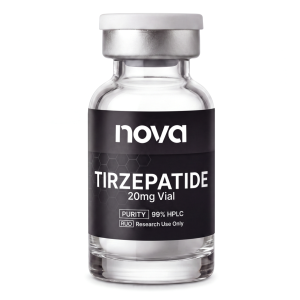 NovaLabs Tirzepatide 20mg research vial